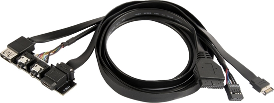 Изображение SilverStone SilverStone SST-G11313530-RT - USB Type C, USB3.1 Gen.2 Upgrade kit for SilverStone chassis