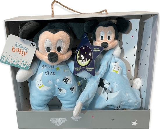 Picture of Simba Mickey Mouse Glow-in-the-Dark Plush & Comforter (Gift Box)