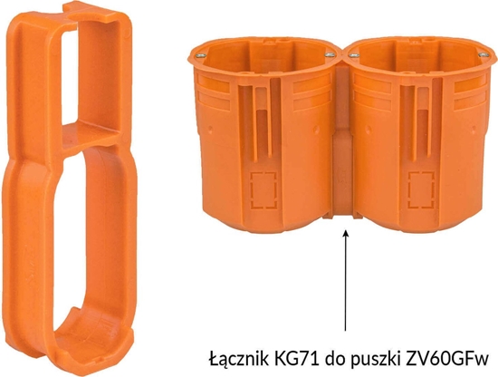 Picture of Simet cznik do puszek KG71 pomaraczowy 37341008