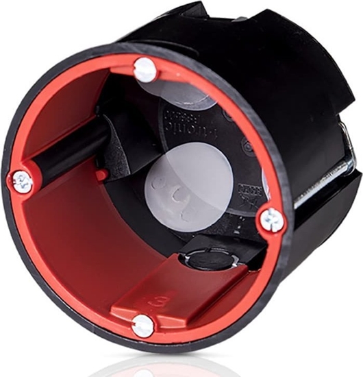 Picture of Simet Puszka przeciwogniowa z membran hermetyczna akustyczna czarna g 62 z wprowadzeniem rur 86162007