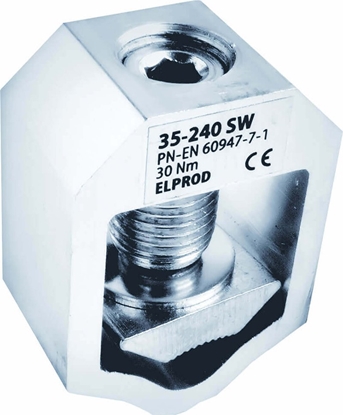 Изображение Simet Zacisk szynowy Simet 84342000 2402 V35-240SW metaliczny