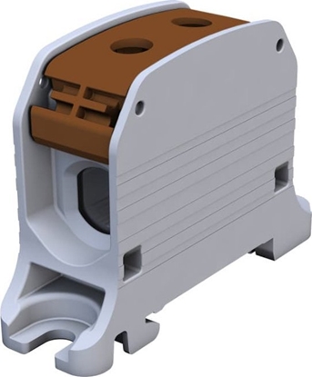 Изображение Simet Zczka szynowa gwintowa Al/Cu STB 50 (87310) SIMBLOCK brzowy 81001015