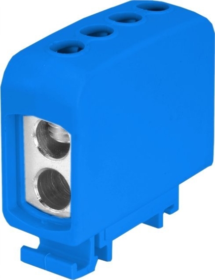 Изображение Simet Zczka szynowa gwintowa Simet 84703003 AL/CU ZGG2x35/2x35n niebieska