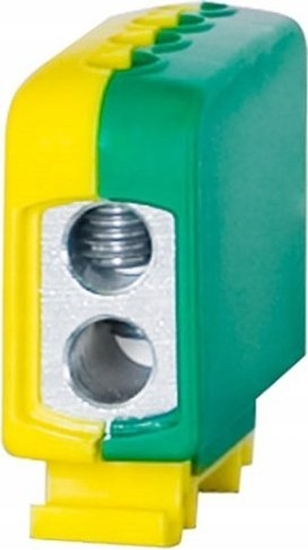 Изображение Simet Zczka szynowa gwintowa Simet 84703009 AL/CU ZGG2x35/2x35z-g óto-zielona