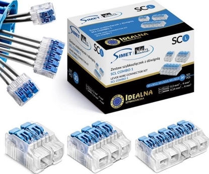 Picture of Simet Zestaw 30szt. szybkozczek do linek i drutów SCL2, SCL3, SCL5 Simet Ideal Combo1 88000901