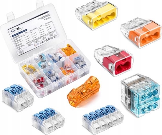 Picture of Simet Zestaw 80szt. szybkozczek do linek i drutów SCL2, SCL3, SCL5, SCP2, SCP3, SCP4, SCP6, SCS2 Simet Ideal Combo3 88000903 organizer