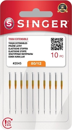 Attēls no Singer Iga SINGER N2045 -12/80 blister 10szt strecz