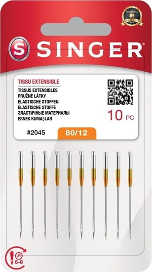 Picture of Singer Iga SINGER N2045 -12/80 blister 10szt strecz