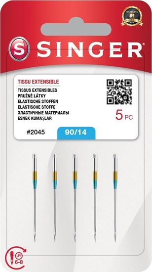 Picture of Singer Iga SINGER N2045 -14/90 blister 5szt strecz