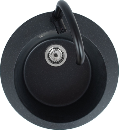 Attēls no SINK VICTORIA BLACK+MIXER+SIF 9811091SEN