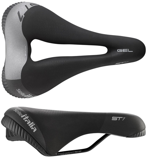Picture of Selle Italia Siodo SELLE ITALIA SPORTOURING ST 1 SUPERFLOW L (NEW 2025) ==> nastpca SPORTOURING GARDA GEL FLOW