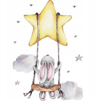 Attēls no SIPO-WS63025 NAKLEJKI NA CIAN KRÓLIK    HUTAWKA