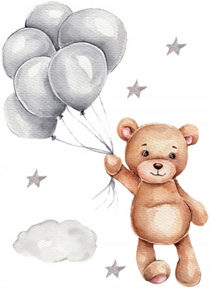 Picture of SIPO-WS63036 NAKLEJKI NA CIAN MI Z     BALONAMI