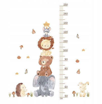 Picture of SIPO-WS63043 NAKLEJKI NA CIAN PIRAMIDA  ZWIERZ