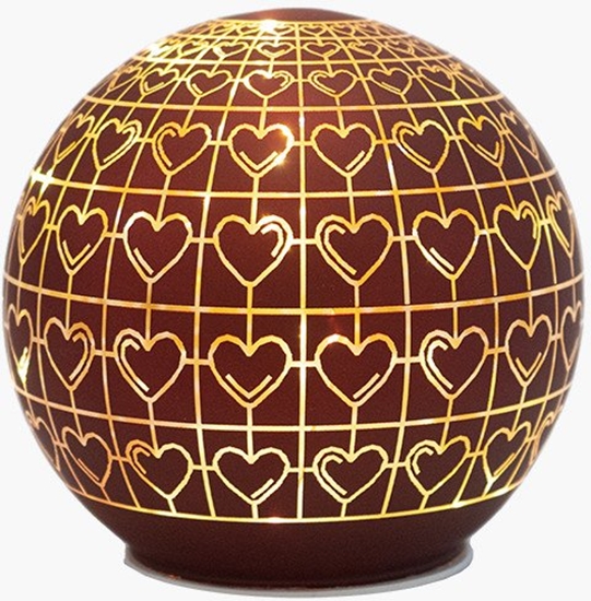 Изображение Sirius Home 50285, Light decoration figure, Bordeaux, Glass, Ambience, Orientation, Universal, Ball