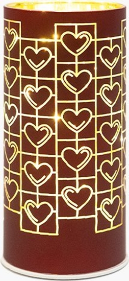 Изображение Sirius Home 50290, Light decoration figure, Bordeaux, Glass, Ambience, Orientation, Universal, 10 bulb(s)