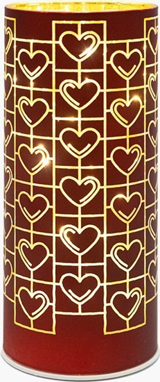 Изображение Sirius Home 50293, Light decoration figure, Bordeaux, Glass, Ambience, Orientation, Universal, 15 bulb(s)