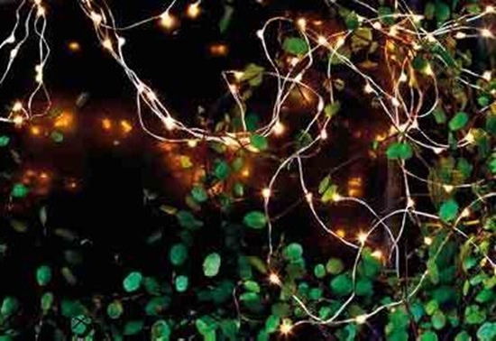 Picture of Sirius Home Knirke, Light decoration chain, Green, Transparent, Ambience, Green, 200 lamp(s), LED
