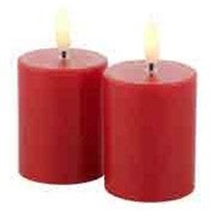 Изображение Sirius Home Sille Mini, Light decoration figure, Red, Wax, 2 lamp(s), LED, Battery