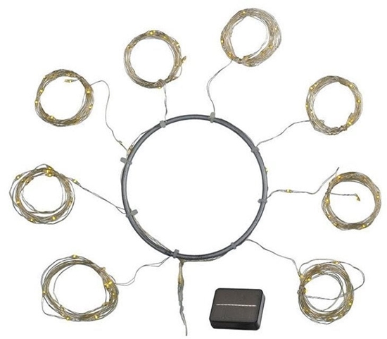 Picture of Sirius Sirius Knirke Solar Parasol - 96 LED