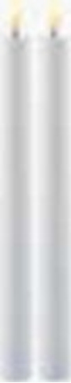 Picture of Sirius Sirius Sille DinnerCandle Rechargeable 2-pk white Ø2xH35cm