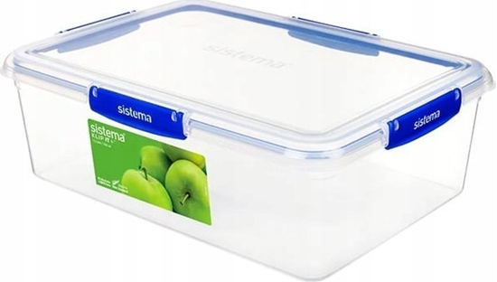 Изображение Sistema Sistema - Klip IT - Rectangle Plus 7.5L. /Kitchen and dining /Clear/Blue