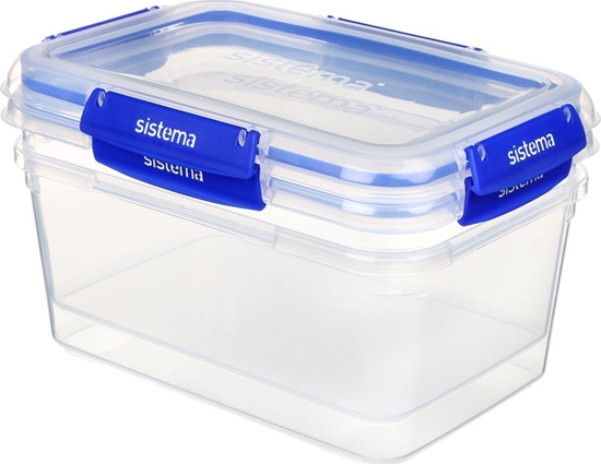 Picture of Sistema Sistema - Rectangle Klip it Plus 2 pack 3,35ml