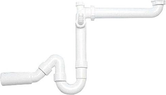 Изображение Syfon Blanco Syfon rurowy pojedynczy 1,5" (137287)