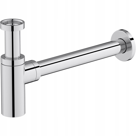 Picture of Syfon Cersanit (syfony umywalkowe) Syfon do umywalki INVERTO OVAL chrom (S951-712)