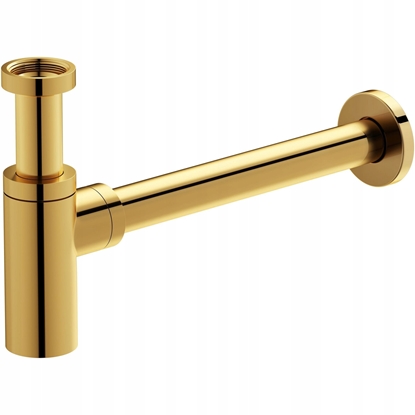 Attēls no Syfon Cersanit (umywalkowe syfony) Syfon do umywalki INVERTO OVAL zoty (S951-714)