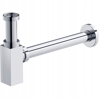 Attēls no Syfon Cersanit (syfony umywalkowe) Syfon do umywalki LARGA SQUARE chrom (S951-717)