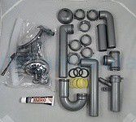 Изображение Syfon Deante OSPRZT DENTE EKONOMICZNY DO ZLEW. STALOWYCH NAKADANYCH 2-KOM. 2" (ZXY 9951)