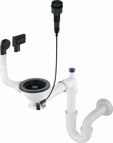 Изображение Syfon Deante Syfon do zlewozmywaka granitowego 1-komorowego - Space-Saver