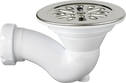 Picture of Syfon JIMTEN Odpyw brodzikowy (chrom) 1 1/2 x 80 do otworu 60