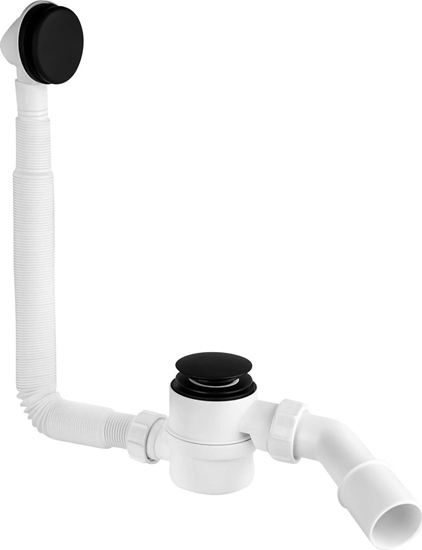 Изображение Syfon Mc Alpine Syfon wannowy HC2600CLMB click-clack czarny McAlpine [15]