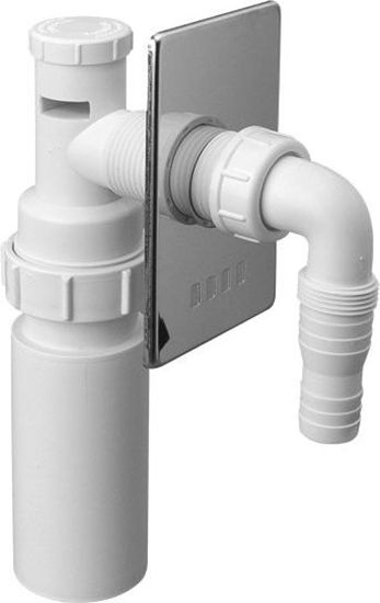 Изображение Syfon McAlpine podtynkowy DN50 chrom (HC14WM50)