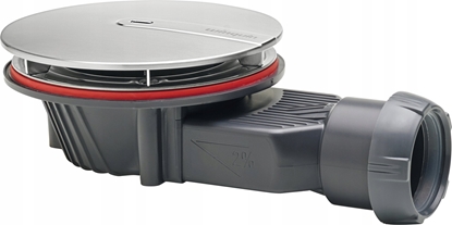 Attēls no Syfon Tycner Odpyw brodzikowy SLIM + fi90mm chrom [1/28]