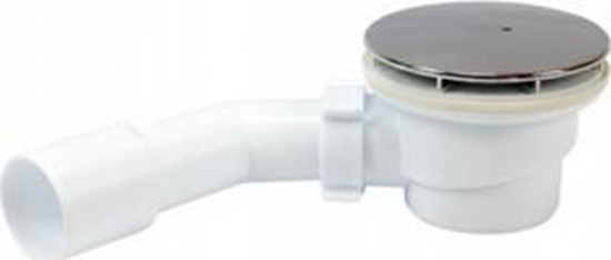 Picture of Syfon Tycner Syfon brodzikowy z grzybkiem chrom fi50