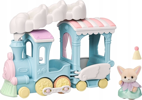 Picture of Sylvanian Families Sylvanian Families Floating Cloud Rainbow Train Toys
