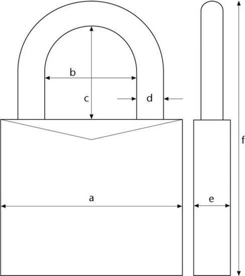 Picture of Synology PADLOCK ABUS 24670 70X82 MM