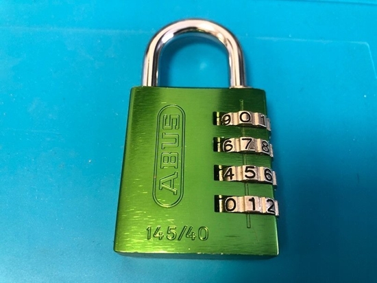 Picture of Synology PADLOCK HANG CODE 145/40 49531 GREEN