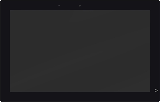 Picture of System interaktywny Allnet ALLNET Touch Display Tablet 14 Zoll PoE mit 4GB/16GB RK3566 Android 11 schwarz
