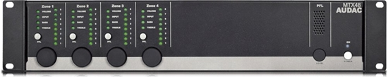 Picture of System przekazu sygnau AV Audac AUDAC MTX48 4-strefowa matryca audio