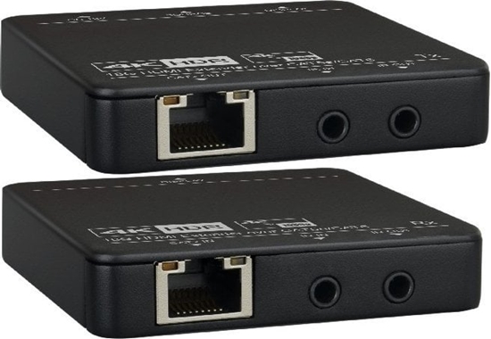 Picture of Level One LevelOne HVE-9006 AV pagarinātājs Audio/video raidītājs un uztvērējs Melns