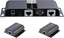 Изображение System przekazu sygnau AV Techly HDMI 1x2 Extender/Splitter Set mit IR über RJ45 500m