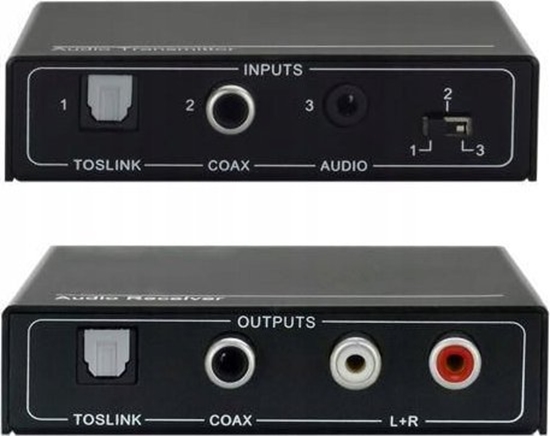 Picture of System przekazu sygnau AV VivoLink Vivolink VLEXTA170 przeduacz AV Nadajnik i odbiornik AV Czarny