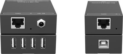 Attēls no System przekazu sygnau AV VivoLink Vivolink VLUSBEXT50 przeduacz konsoli Nadajnik i odbiornik konsoli