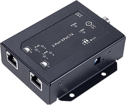 Attēls no System przekazu sygnau AV Wantec 2wIP e-Series 1 to 2 EPoC TX Adapter