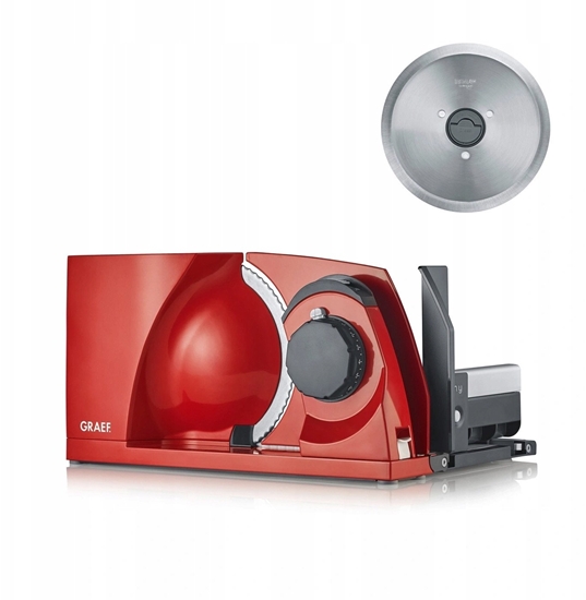 Изображение Skadana krajalnica elektryczna Graef MYtiny Twin (Czerwona)