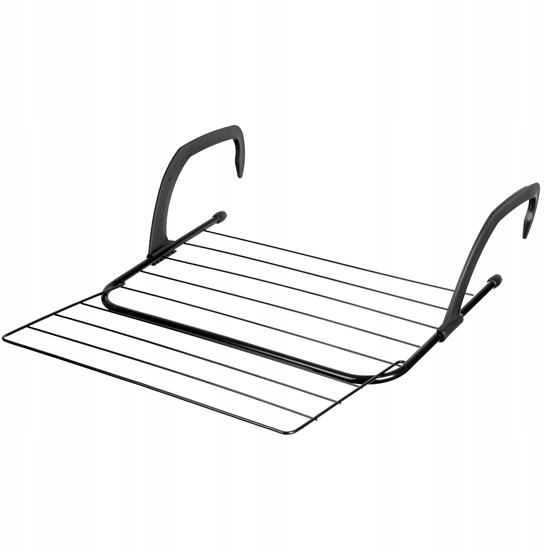 Picture of SKADANA SUSZARKA NA PRANIE NA GRZEJNIK KALORYFER BALKON 50 CM ROZSUWANA BRUNBESTE BB-3900